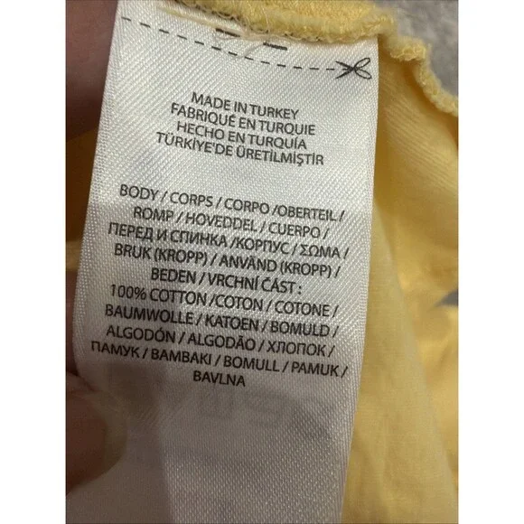 Polo Ralph Lauren Mens 3X Big T-Shirt Yellow Short Sleeve Logo Graphic Tee - Picture 12 of 12